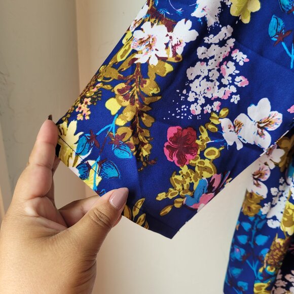 Salon Studio Plus Size Floral Boho Polyester Blouse - Picture 2 of 6